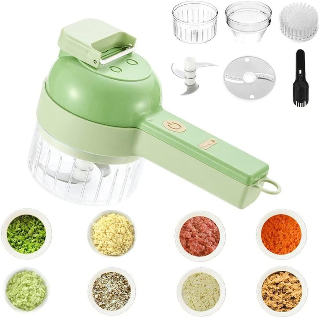 ChopMaster Pro™ 4-In-1 Electric Vegetable Cutter