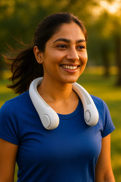 Portable Bladeless Rechargeable Neck Fan